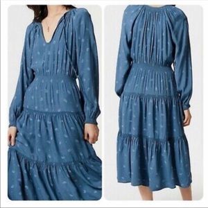 Urban outfitters blue boho dress